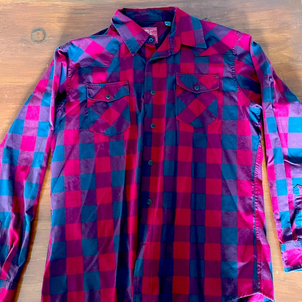 Wrangler lightweight cotton shirt -L